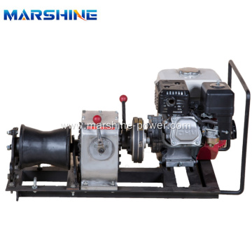 1Ton Gas Powered Winch Portable Cable Pulling Machine